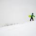 A sledder climbs a hill at Huron Hills Golf Course on Friday, Dec 28. Daniel Brenner I AnnArbor.com